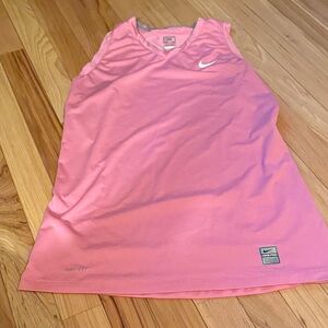 Nike Pink Sleeveless Sports Top